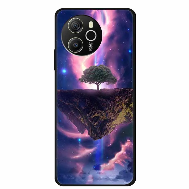 Animal Painted Soft TPU Silicone Back Cover - Fashionable Phone Case