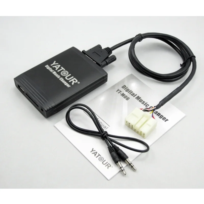 Yatour Digital Music Usb Sd Aux Adattatore Bluetooth Per Toyota Big 5 + 7 Lexus Scion Car Mp3 Player