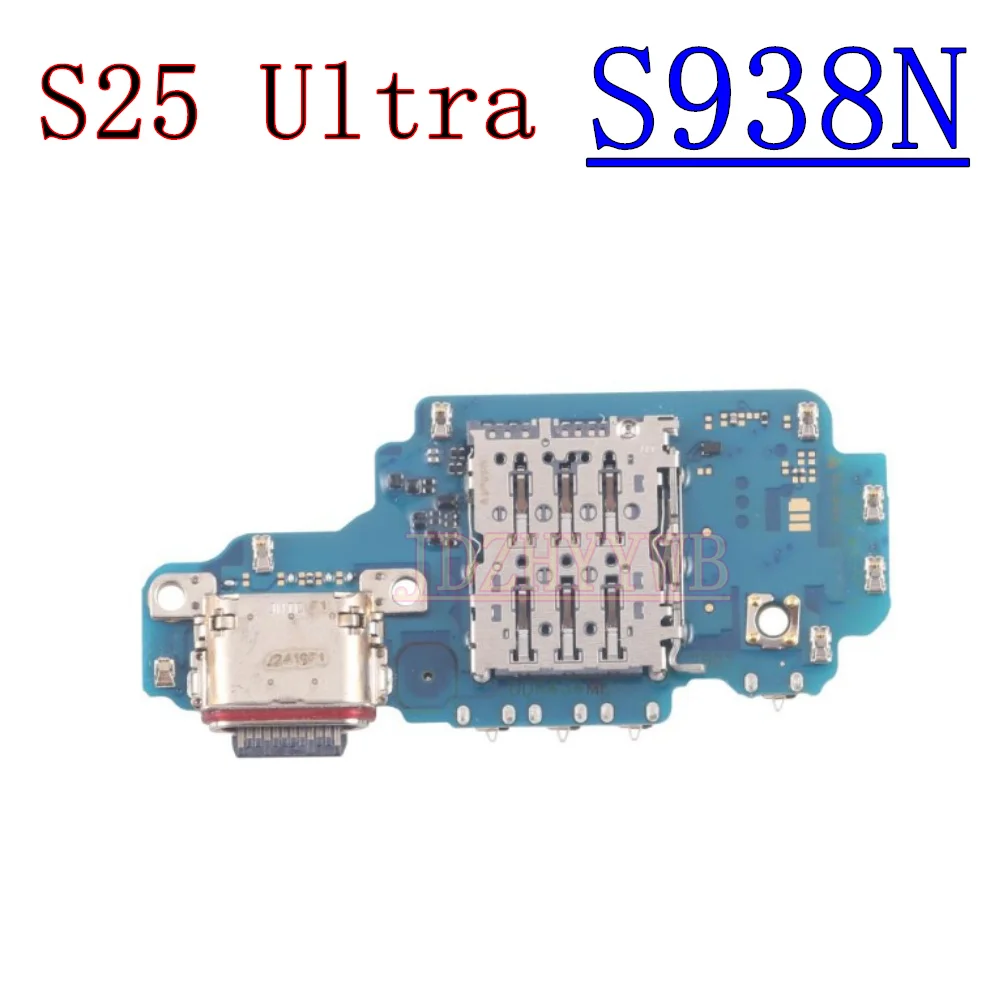 Enhanced USB Charging Port Board with Loudspeaker, Earpiece, Power and Volume Controls, LCD Signal Connector, and Main Motherboard Flex Cable