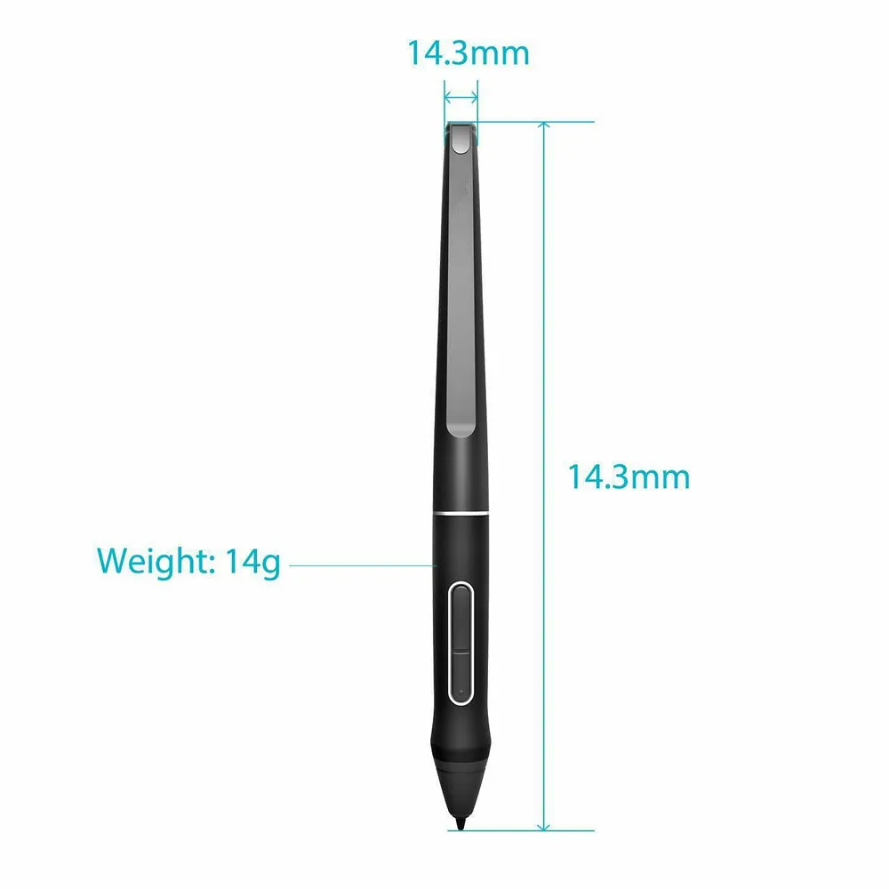 For HUION PW507 Battery-free Stylus 8192 Levels   EMR Pen Touch Screen with Two Customized Keys 4