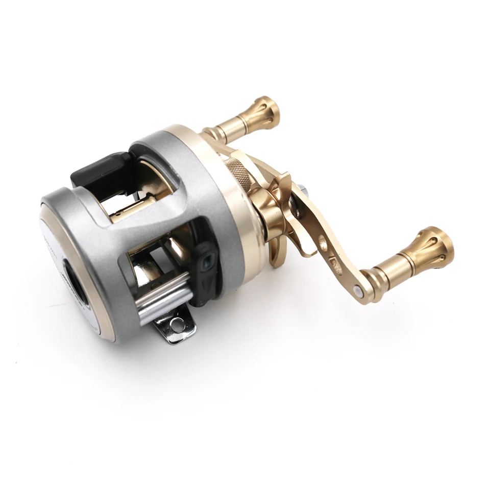 Moulinet De Lancer (baitcasting) Pour Eau Salée - Rapport 6.4:1, Frein Max 15 Kg, Base Inox, Neuf