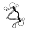 Durable Horse Bit, with Curb Hooks Chain Horse Bit, Harness, for Equestrian Horse Chewing 3