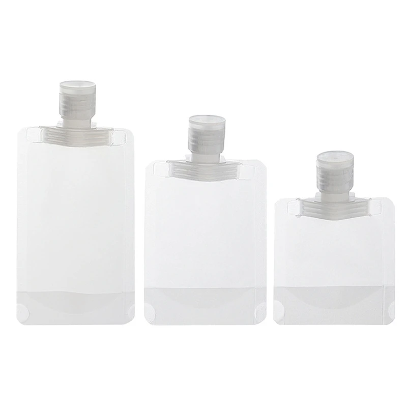 

Travel Cosmetic Lotion Bag Refillable Squeeze for Shampoo Shower Bag