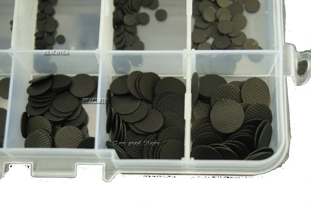 100PCS/LOT 1.5mm ~ 10mm keyboard Keypad Repair Kit Remote Control Conductive rubber buttons