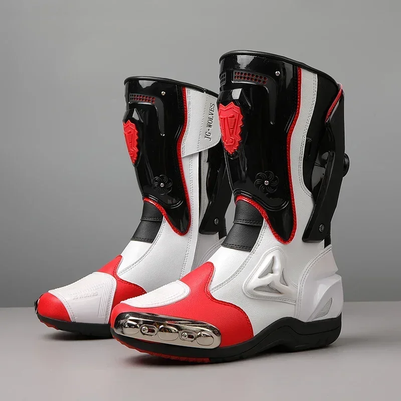 Motorcycle Boots Motorcycle Shoes Boots for Motorcyclist Man Waterproof Enduro Botas Moto Hombre Anti-Fall Riding