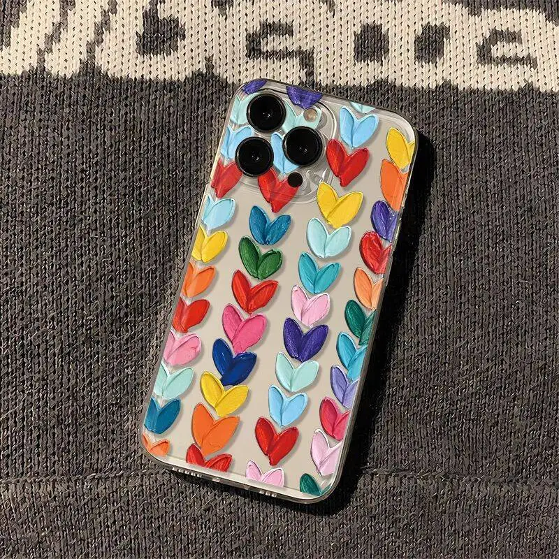 Love Heart Phone Case - Chic and Stylish Design