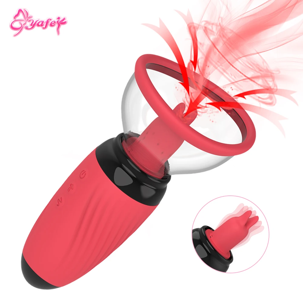 

Tongue Vibrators for Women Clitoris Stimulation Sucking Vibrator Nipple Sucker Massage Female Masturbator Toys for Adults 18