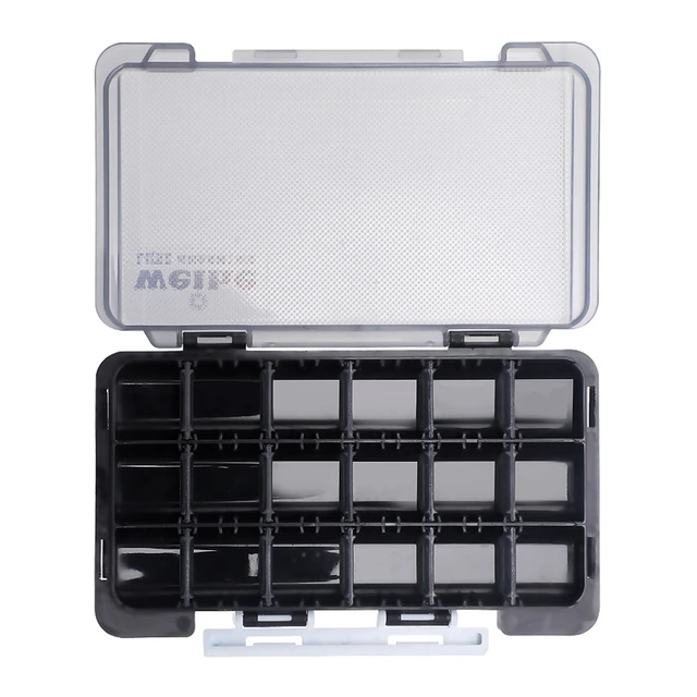 1/2pcs Adjustable Fishing Tackle Box Portable Tackle Storage Box