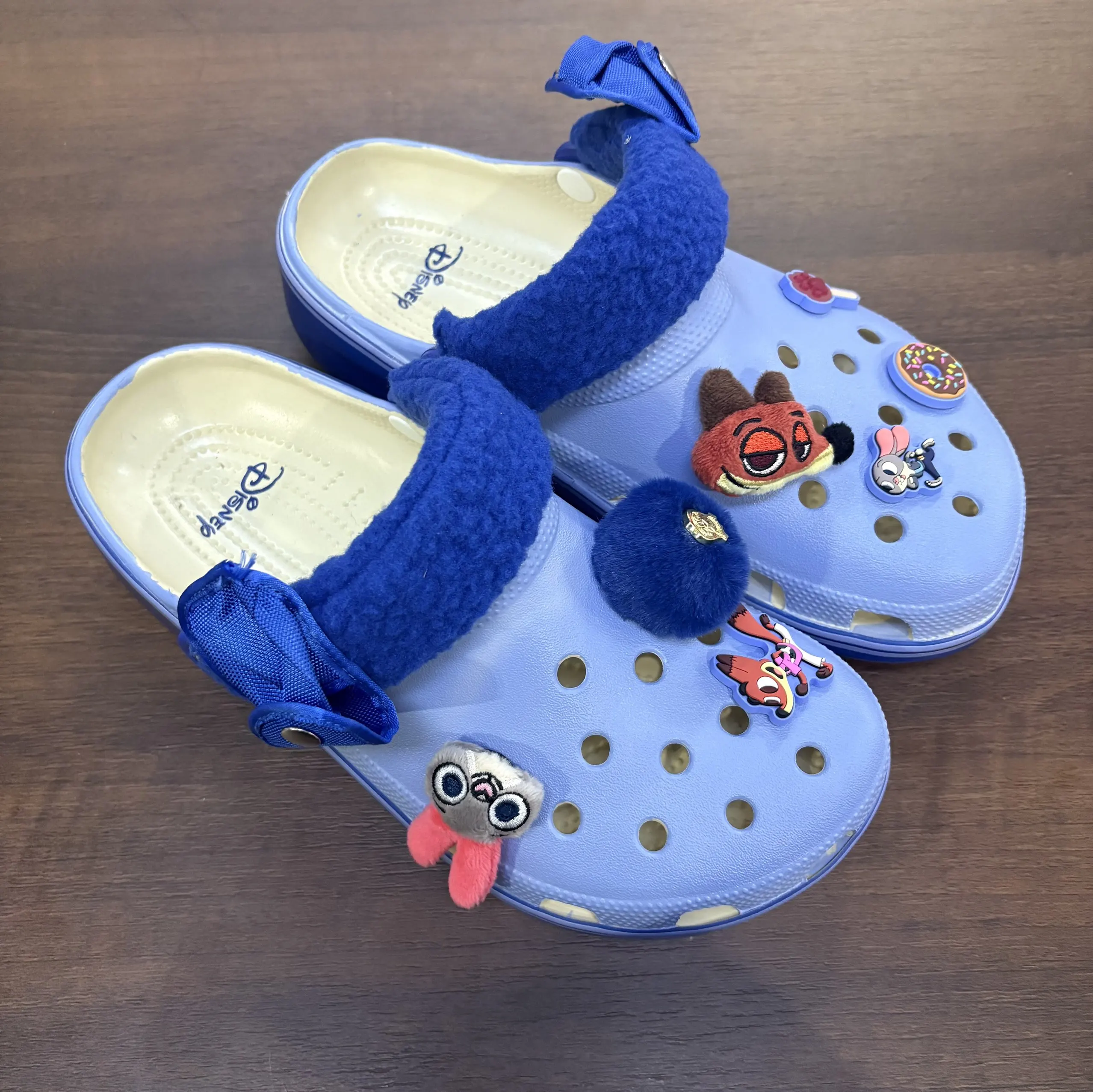 Zoo topia 2 Cartoon Kawaii Waterproof EVA Clogs for Kids Casual Outdoor Sandals