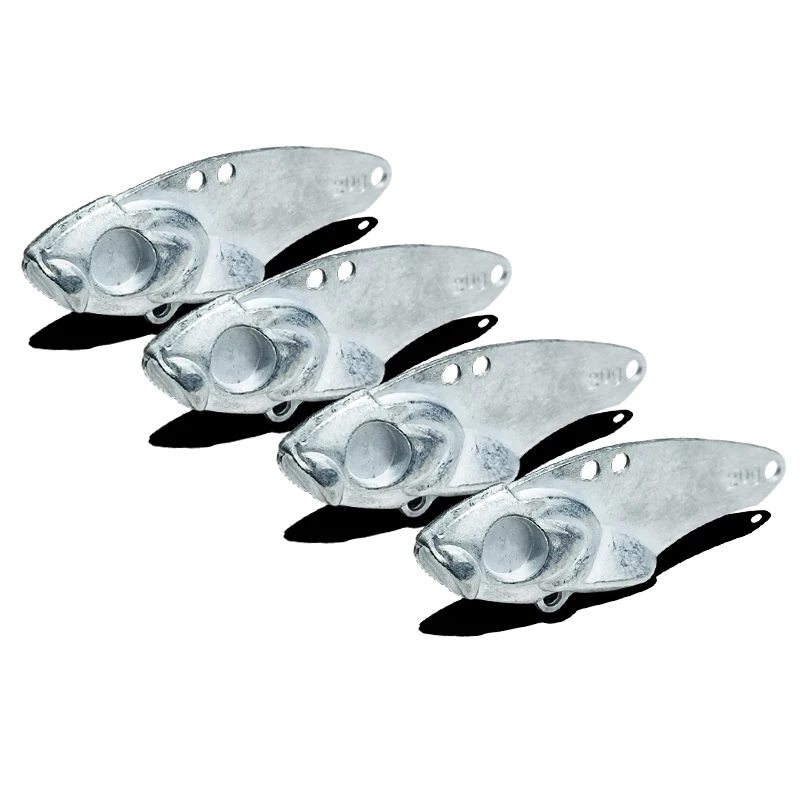 

AS 15pcs Unpainted VIB Metal Lure Bait Fishing Spoon Lures Jig 5g10g15g20g Paillette Artificial Pesca Leurre Fishing Tackle