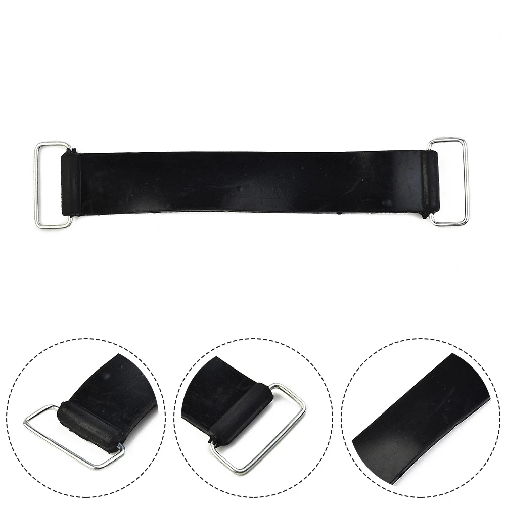 

1Pc Motorcycle Battery Fixing Strap Black Elastic Bandage Type Straps Portable Battery Strap Motorcycle Parts Accessories Tools