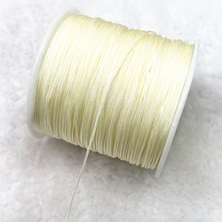 Premium Nylon Cord Thread for Macrame and Beading - Versatile Braided String for DIY Crafts and Jewelry Making (12)