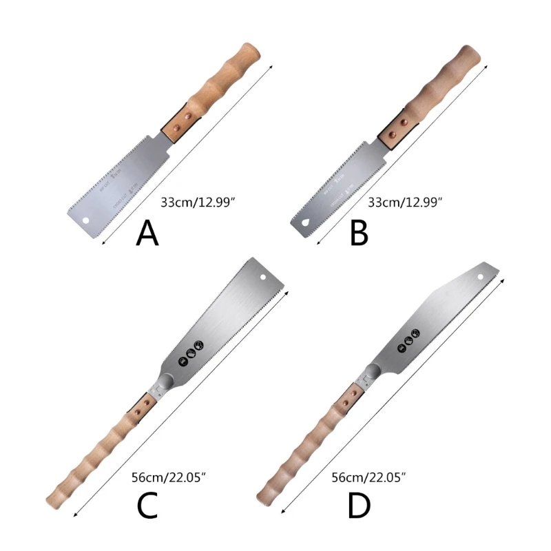 Japanese Pull with SK5 Double / Single Cut Teeth, Effortless Cutting