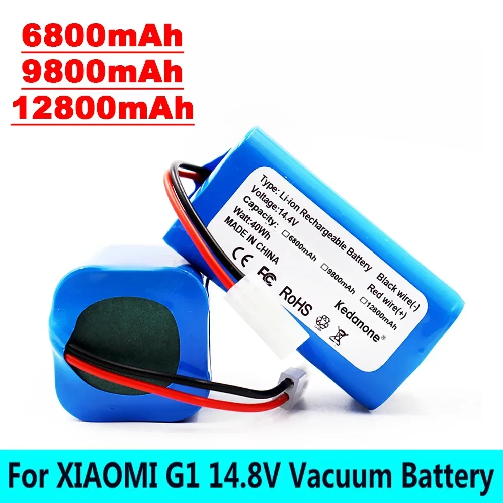 

2023 New 14.8V 3500mAh Li-ion Battery Pack,For XIAOMI MIJIA Mi Robot Vacuum-Mop Essential G1 MJSTG1, SKV4136GL H18650CH R30 R35