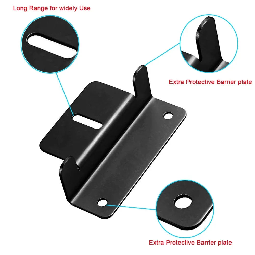 Solar Panel Mounting Set Solar Panel Mounting Bracket Aluminum Z Type Bracket PV Panel Roof Mounting Solar Mount Kit For RV Boat Black Roof