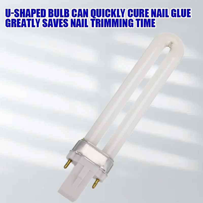 네일 드라이어 UV 램프 튜브 전구 젤 네일 아트 젤 드라이어, 교체 경화 네일 전구, 살롱 도구, 핫 세일, 1 개, 4 개, 8 개, 12W