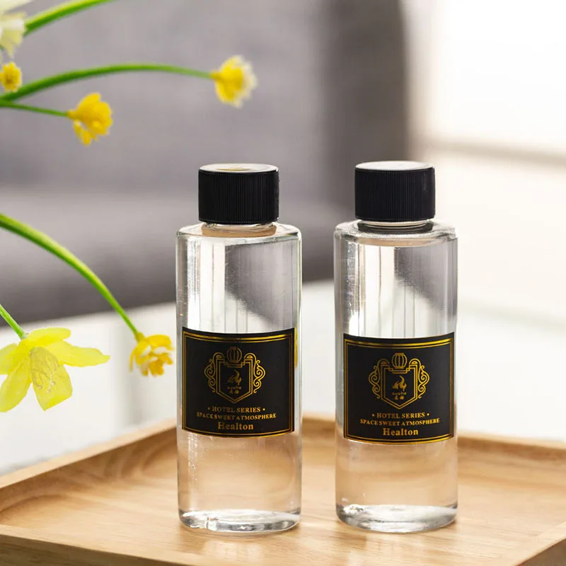 100ml Reed Diffuser Refill Hotel Home Fragrance Indoor Perfumes Aromatherapy Diffuser Replacement Plant Essential Oil Liquid fragrance diffuser refill stick