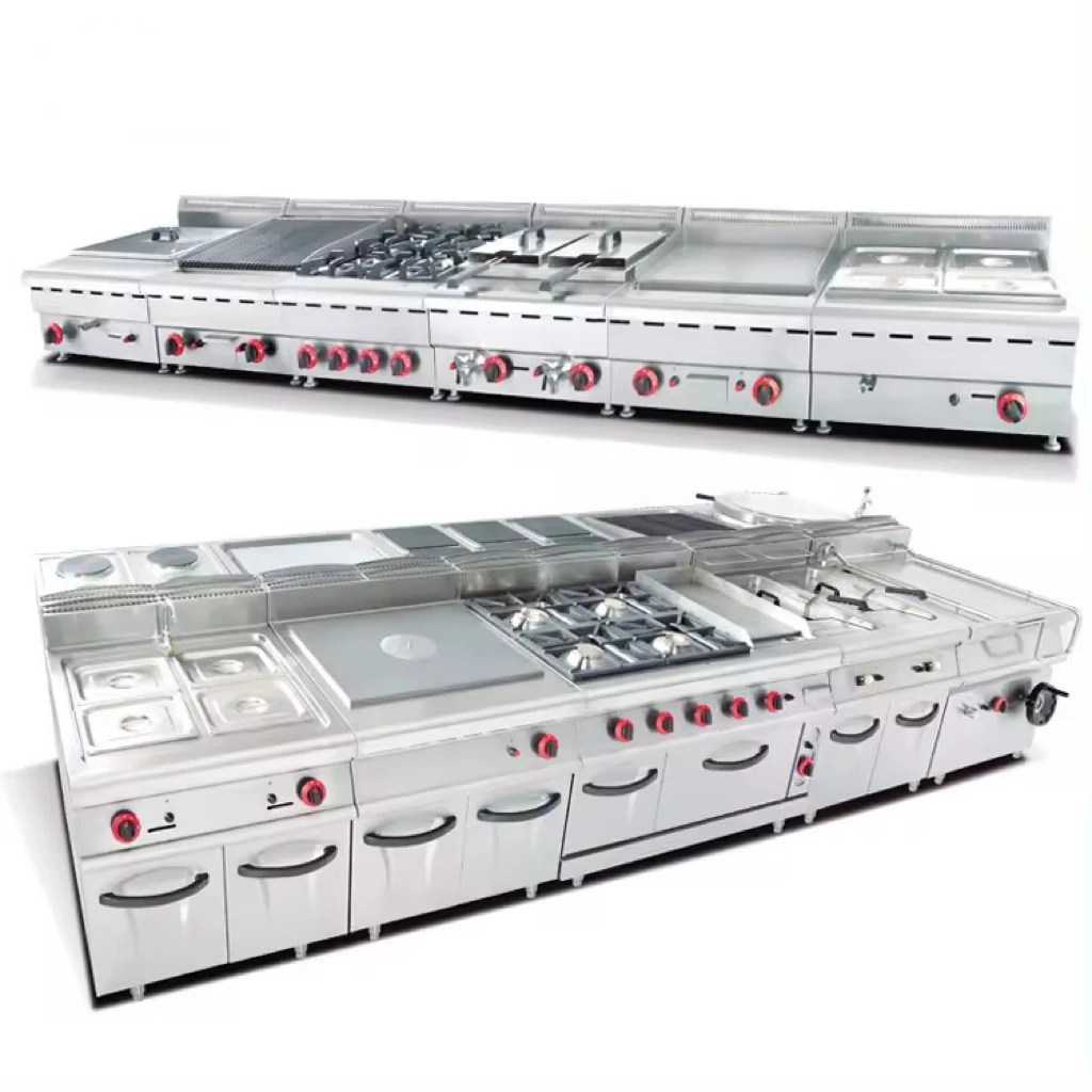 Commercial Kitchen Hot Plate 6 Burner Electric Cooking Stove 6 Hot Plate Electric Burner With Oven 6