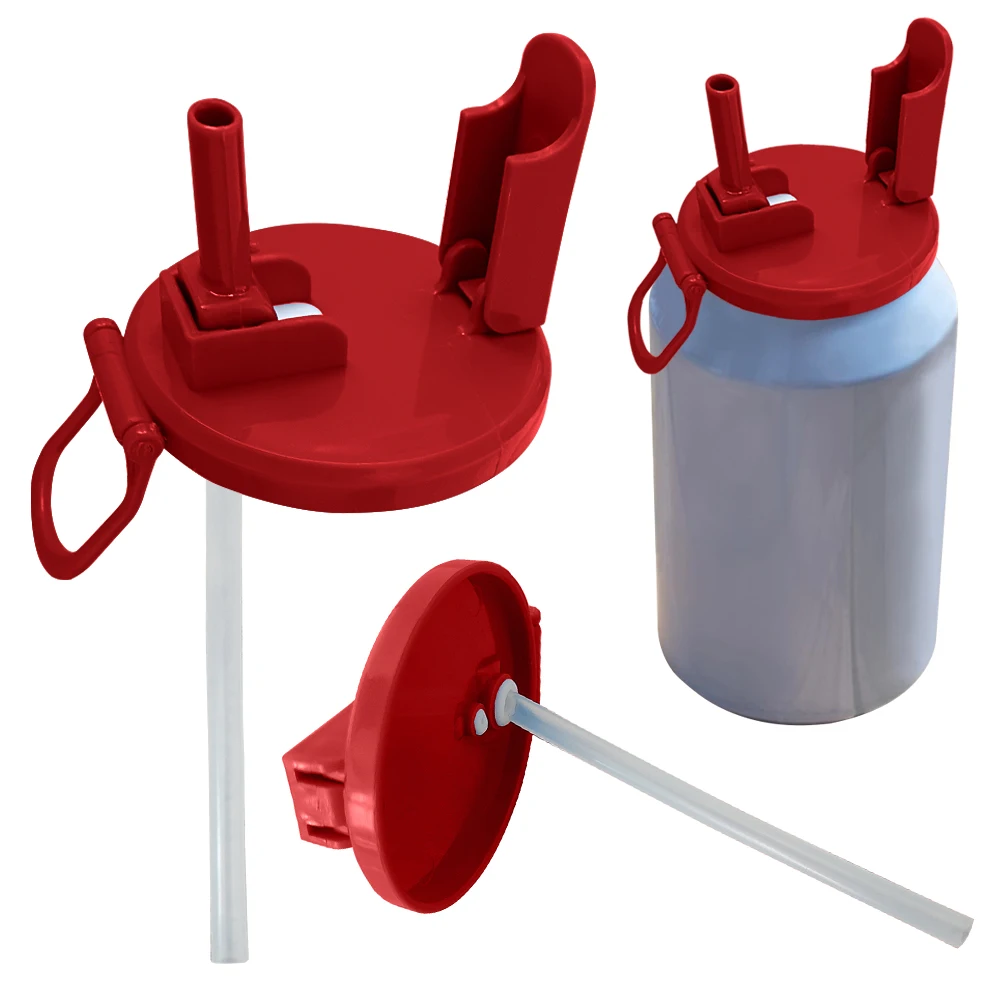 Soda Can Cover 1/4 PCS Reusable Lids Straw Creative Sealed Silicone Beverage Canned