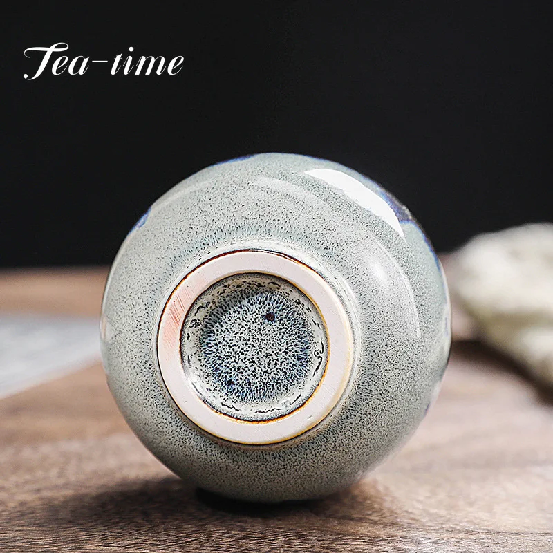 Japanese Style Teacup Water Cup Stoneware Ceramic Coffee Cups Kiln Change Kungfu Teacup Beer Tea Mug 85/160ML