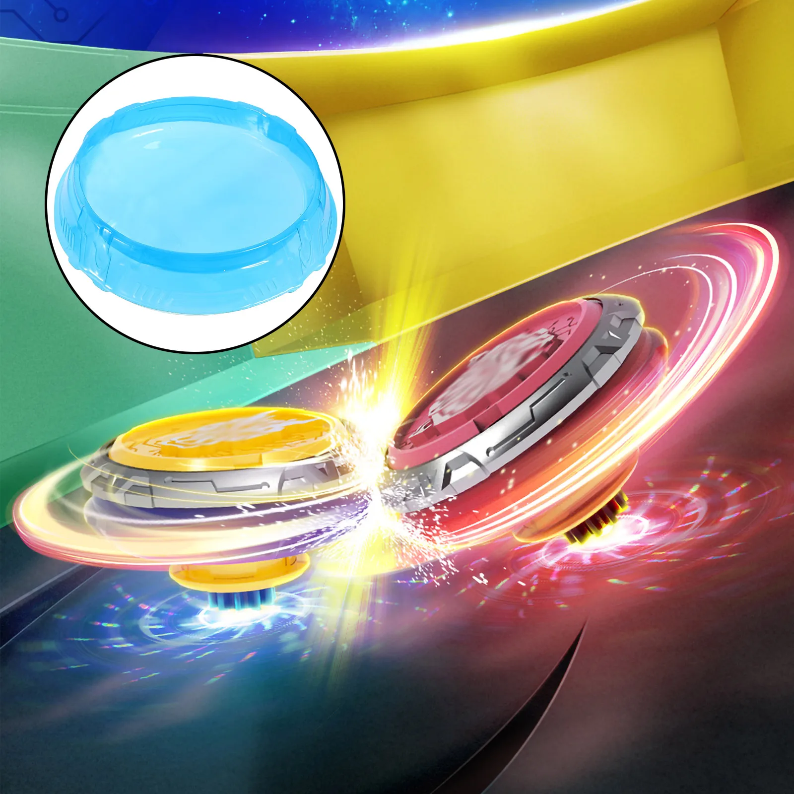 Stadium Battling Top Stadium Training Ground Battling Game Reusable Gyro Board Round Battle Gyro Training Board Field New