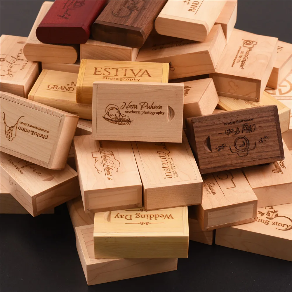 Description Picture 2 of item3.15x2x0.98inch Solid Wood Storage Boxes with Sliding Top for For Small Items Ring or Gift Box USB Commemorative Storage Case