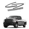 4Pcs Car Weatherstrip Window Moulding Trim Seal Belt For Ford F250 F350 F450 F550 Super Duty 1999-2016 For Excursion 2000-2005 1