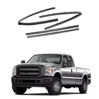 4Pcs Car Weatherstrip Window Moulding Trim Seal Belt For Ford F250 F350 F450 F550 Super Duty 1999-2016 For Excursion 2000-2005 1