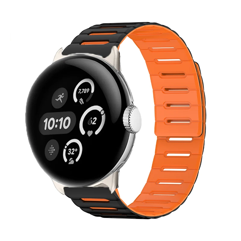 Silicone Sport Magnetic Band for Pixel Watch - Premium Bracelet Accessory