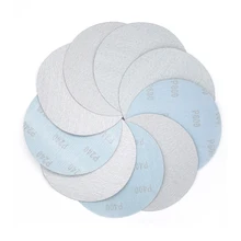 

1/5/10/20/30/100Pcs 6" 150mm Dry Sandpaper Abrasive Polishing Sanding Discs Hook & Loop Grits 80/240/400/600/1000# Wood Metal