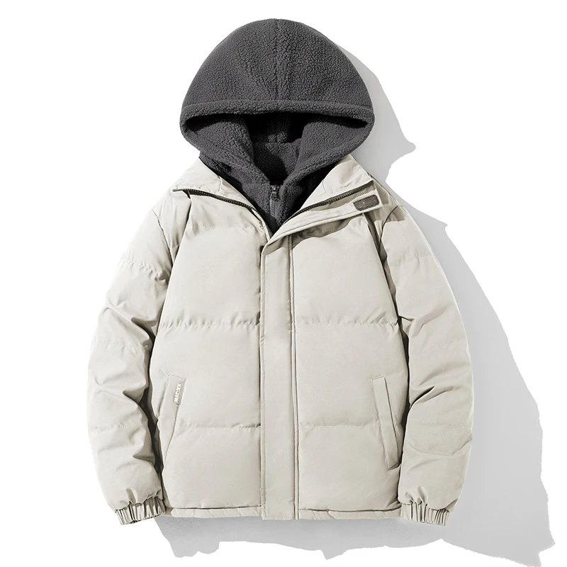 Warm Cotton Fleece Jacket for Fishing and Camping