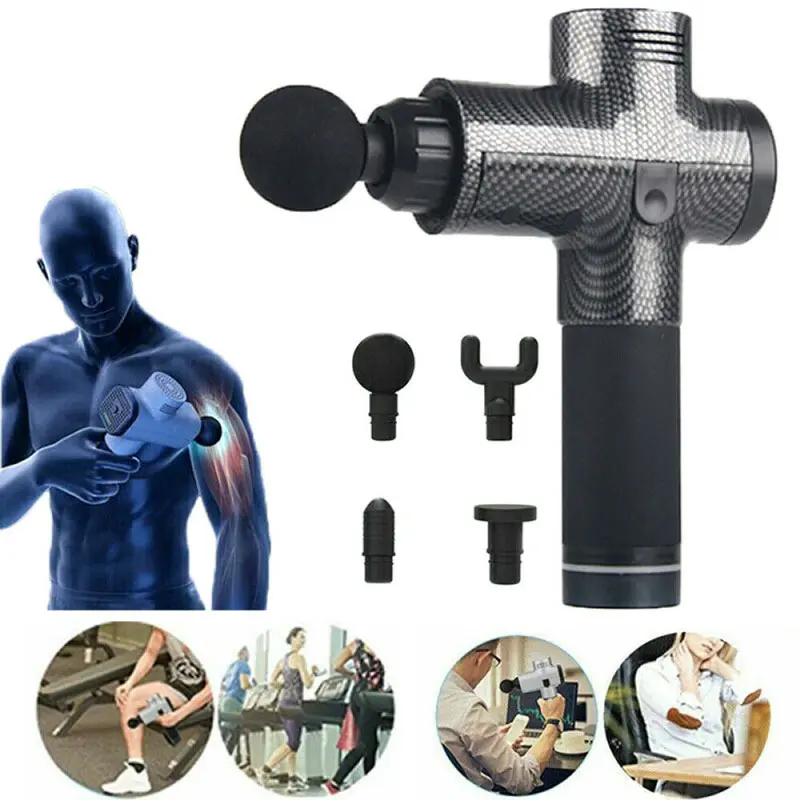 Klopfen Intelligente Instrument Pistole Mit 7 Köpfe Und 30 Geschwindigkeit Nical Massage Produkte_voghion.com
