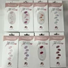 16/20Tips Semi-Cured Nail Wraps Solid Color Adhesive Waterproof Long Lasting Gel Nails Stickers Set for UV Lamp Need Manicure 1