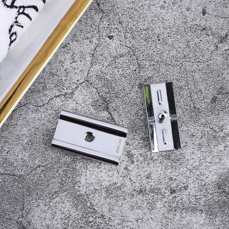 Yaqi Chrome Color Mercury Men Safety Razor Head With A Blade Gap Of 1.25mm And Weight Of 45g Provide Comfortable Shave