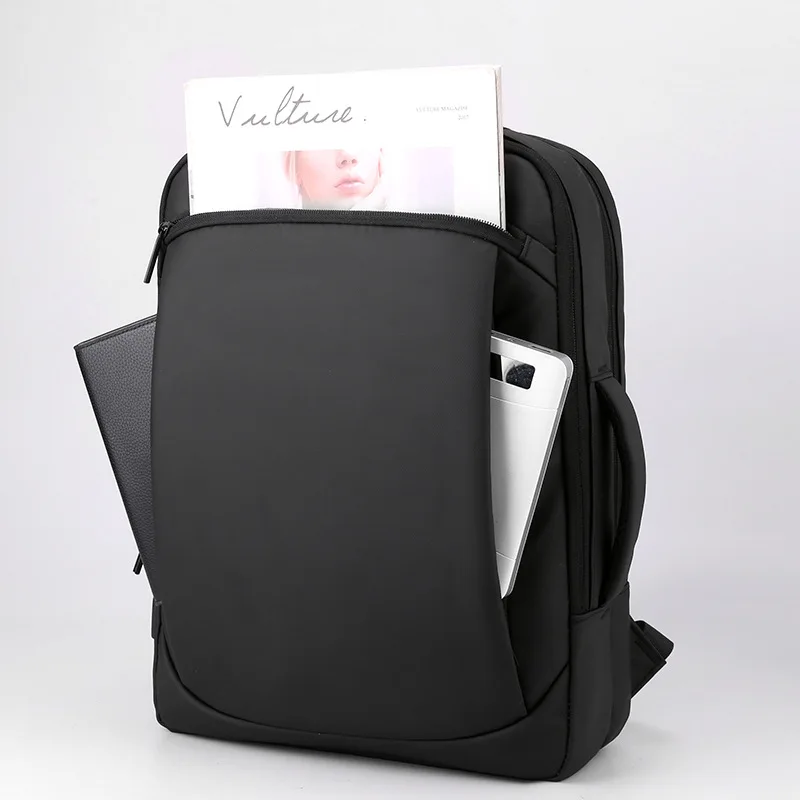 Backpack Men's Commuter Simple Business Trip Backpack for xiaomi Student Schoolbag Oxford Canvas Laptop Computer Bag Multi use