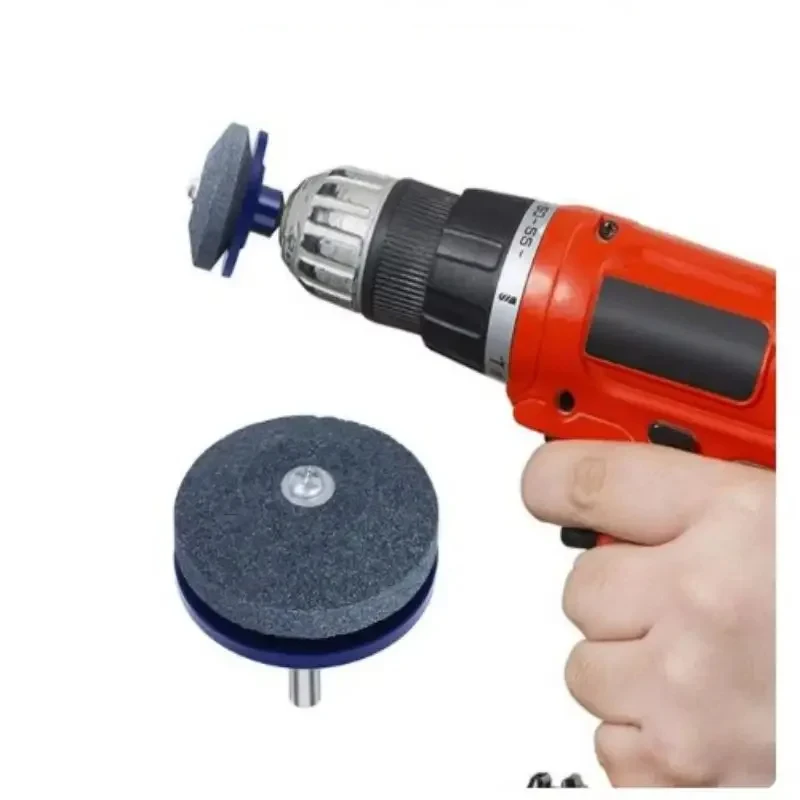 Grinding Stone Electric Knife Sharpener Wind Power Mower Knife Sharpener Wear Resistant Grinding Head Rotary Tool Accessories
