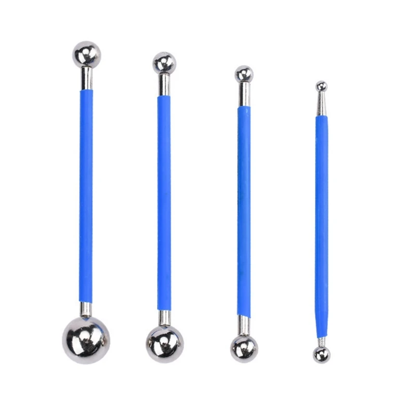 

4 Pcs/set Countertop Caulking Tool Tile Caulk Finishing Pressed Ball for Kitchen Dropship