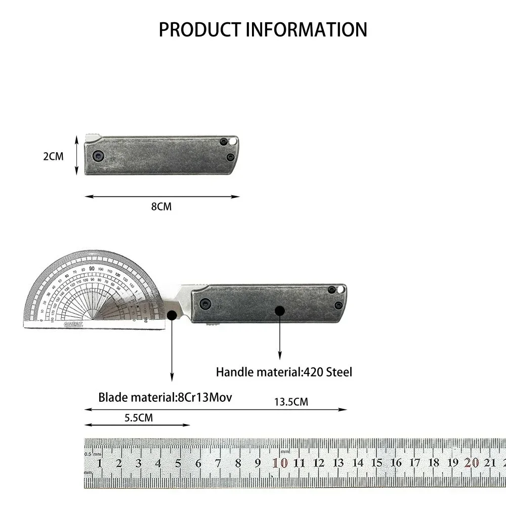 Mini Folding Pocket Knife 6