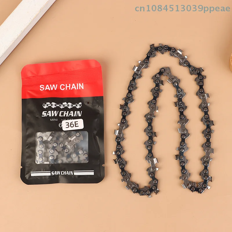 Versatile Metal Chainsaw Chain Blade for Wood Cutting - Electric Saw Accessory (Multiple Size Options)