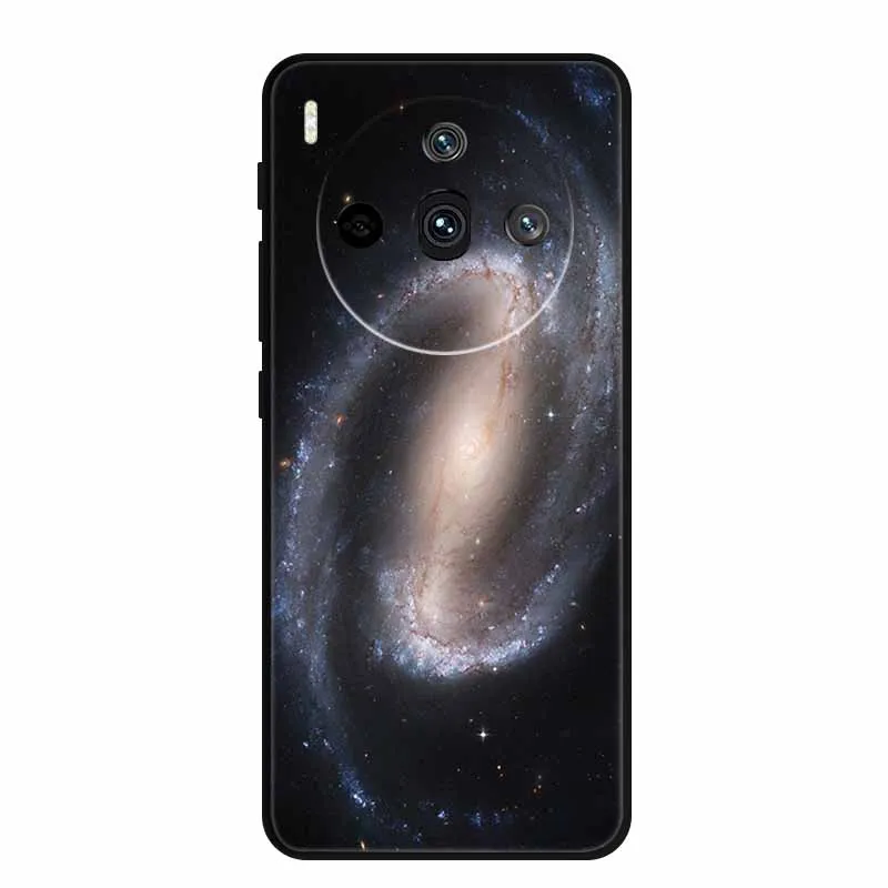 Sleek Black Silicone Fashion Phone Case – 6.78 Soft Back Cover
