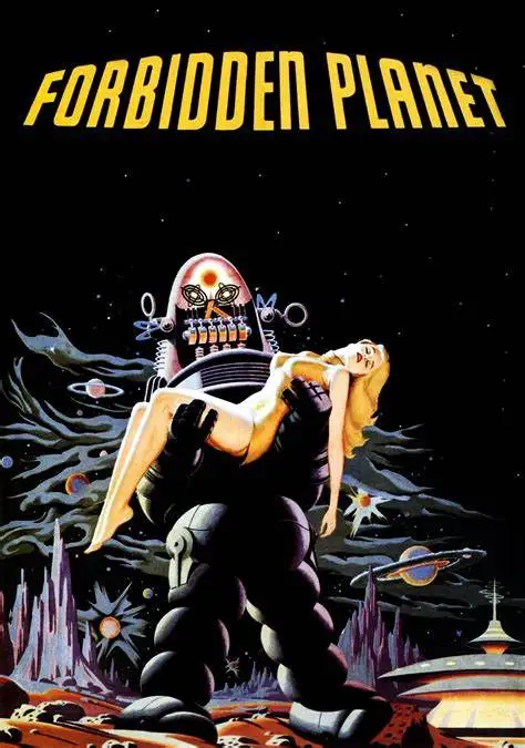 

Forbidden Planet Movie Art Picture Print Silk Poster Home Wall Decor