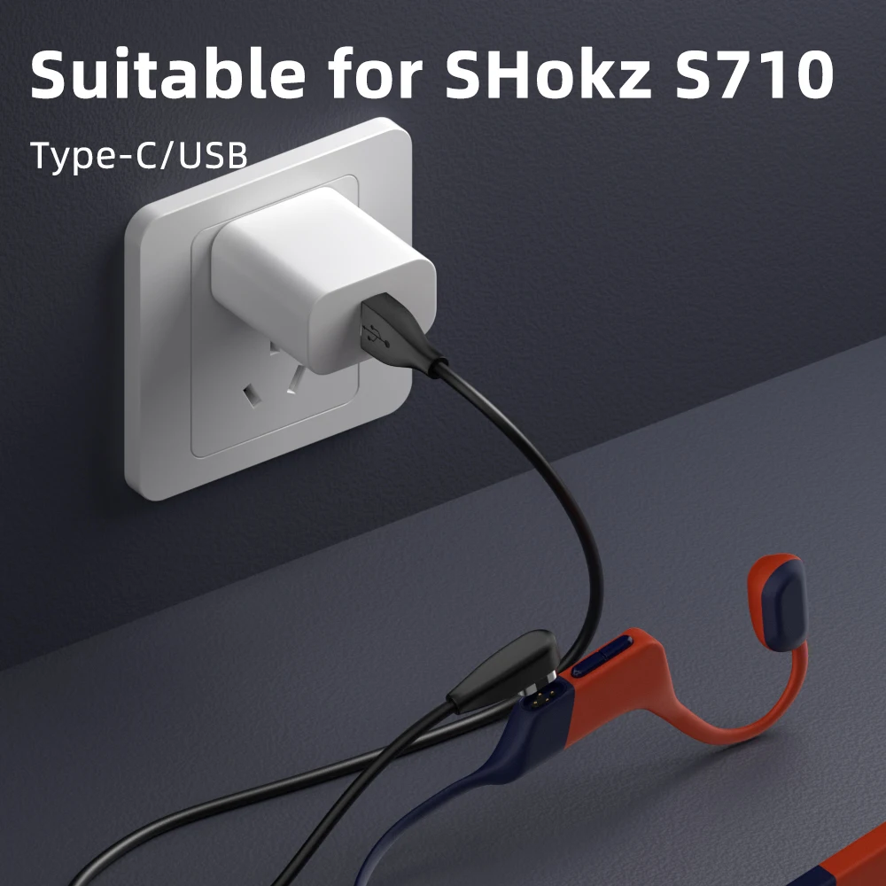 รูปสินค้า อะแดปเตอร์ชาร์จหูฟัง Bone Conduction USB-C