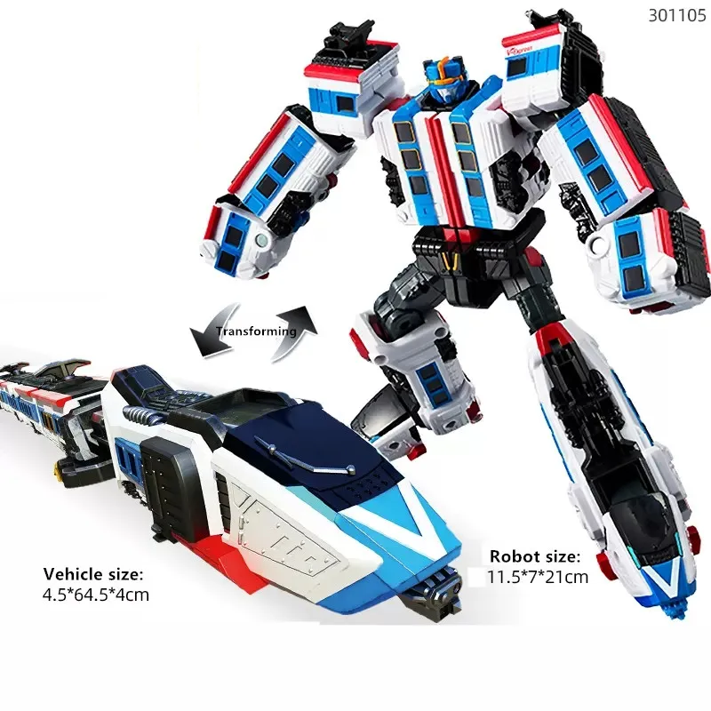 Robot Deformabile Originale Tobot 6 in 1, Auto Trasformabile ALPHA, Action Figure, Giocattoli Anime Coreani, Guerrieri Fratelli MAGMA