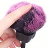 1PCS Flower Nail Brush For Manicure Rose Nail Art Brush Nail Accessories Tools Popular Round Gel polish Dust Cleaning Brushes 5