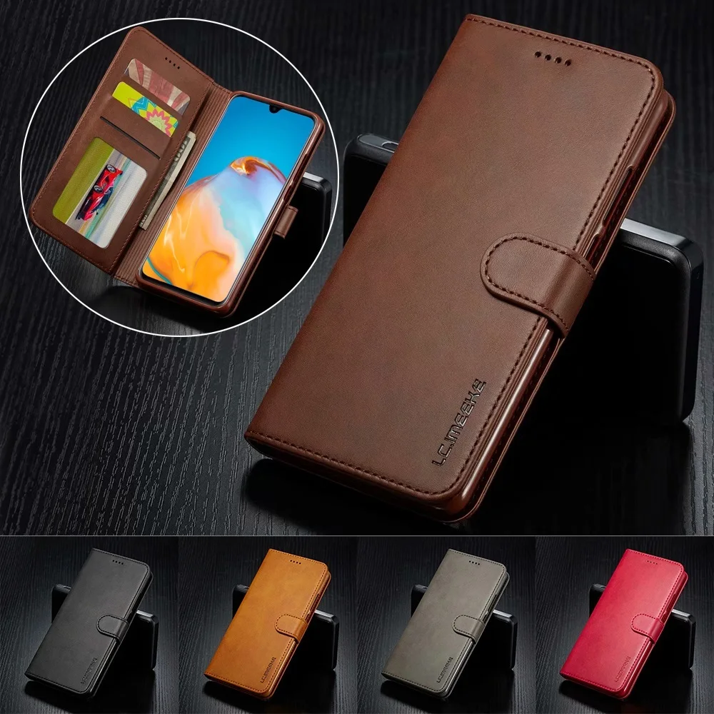 Custodia in pelle premium per Huawei P20 P30 P40 Nova 9 8i Mate 20 30 Y9 P Smart Z Honor 50 Pro Lite SE Flip Cover Portafoglio Pho_voghion.com