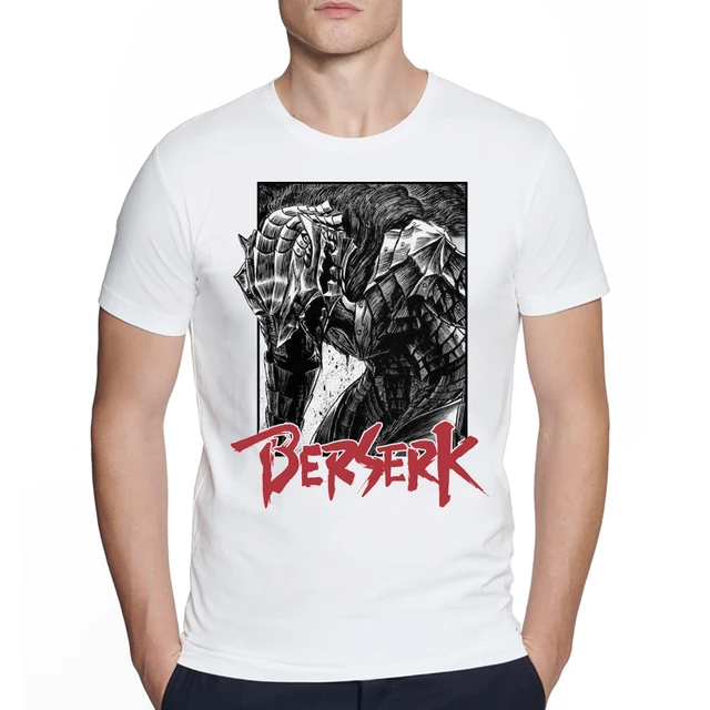 Japan Manga Cool ANIME Urban Style Berserk T-shirts homme classic OTAKU TShirt casual tshirt streetwear - AliExpress