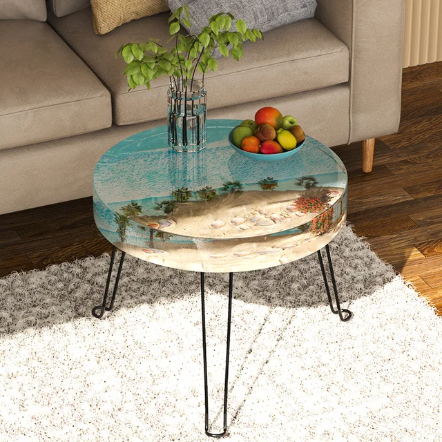 Much Cost Make Epoxy Table  Extra Large Silicone Molds Resin Table - 60cm  Diy Round - Aliexpress