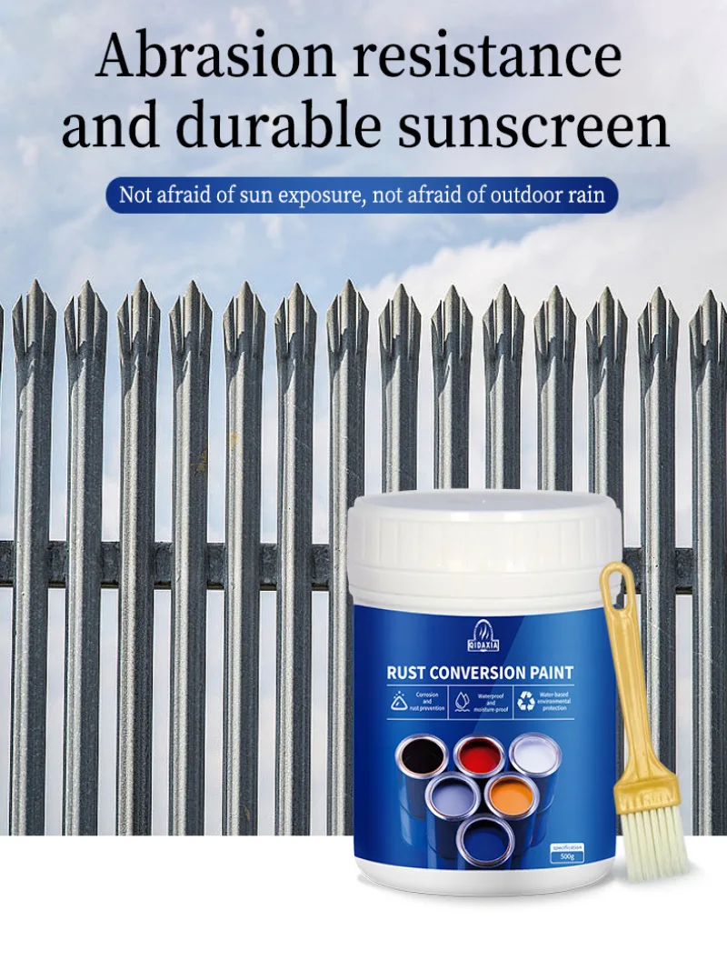 rustproof Waterborne antirust paint Restoration Multicolor Rust converted primer New upgrade paint exempt rust coating