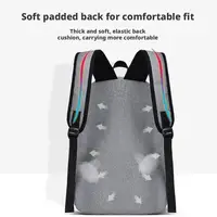 Casual Minimalist Backpack Large Capacity Multi-compartment Travel Trendy College Student Schoolbag Computer Bag Business Bag 5