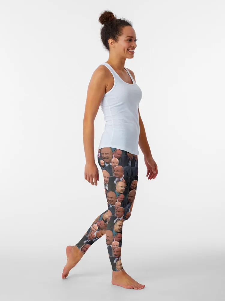 Dr. Phil Pattern Leggings Fitness clothing exercise clothing for Womens Leggings